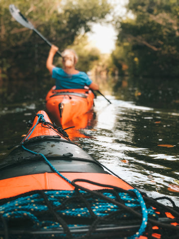 kayaking for fitness workout