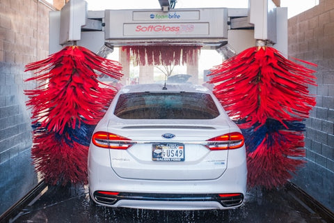 professional car washing