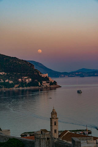 splendid dawn over dubrovnik