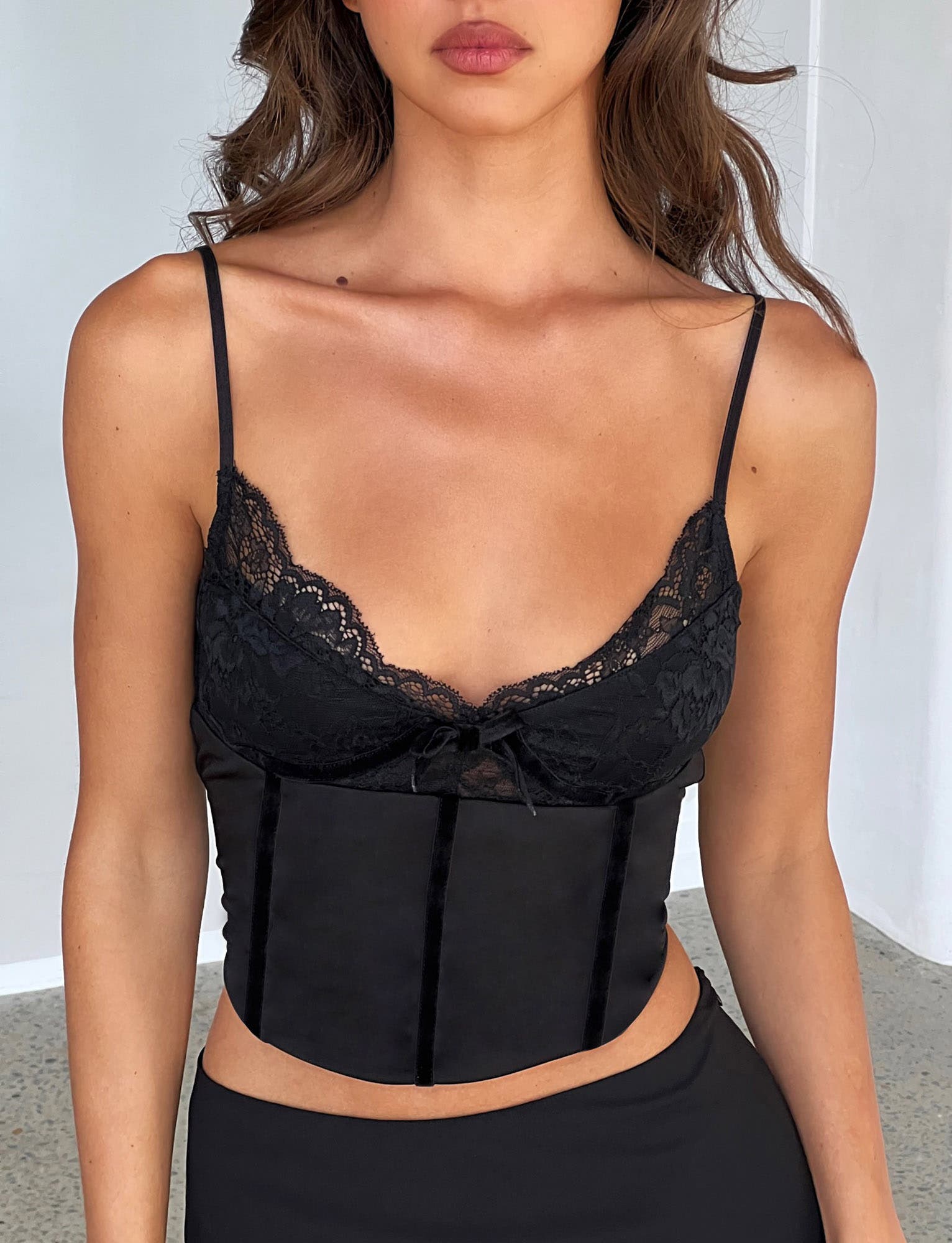 MORENA TOP - BLACK