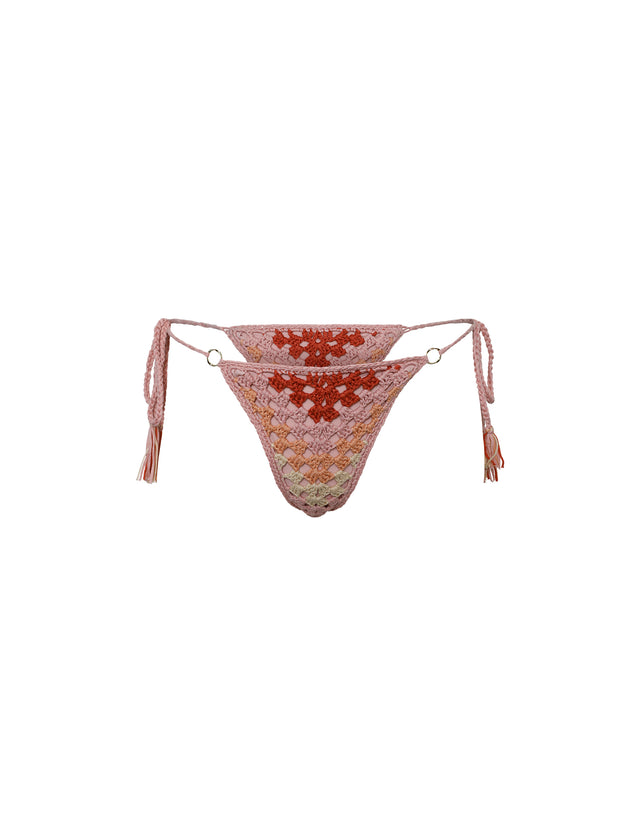 AURA BIKINI BOTTOM - BROWN : EARTHY