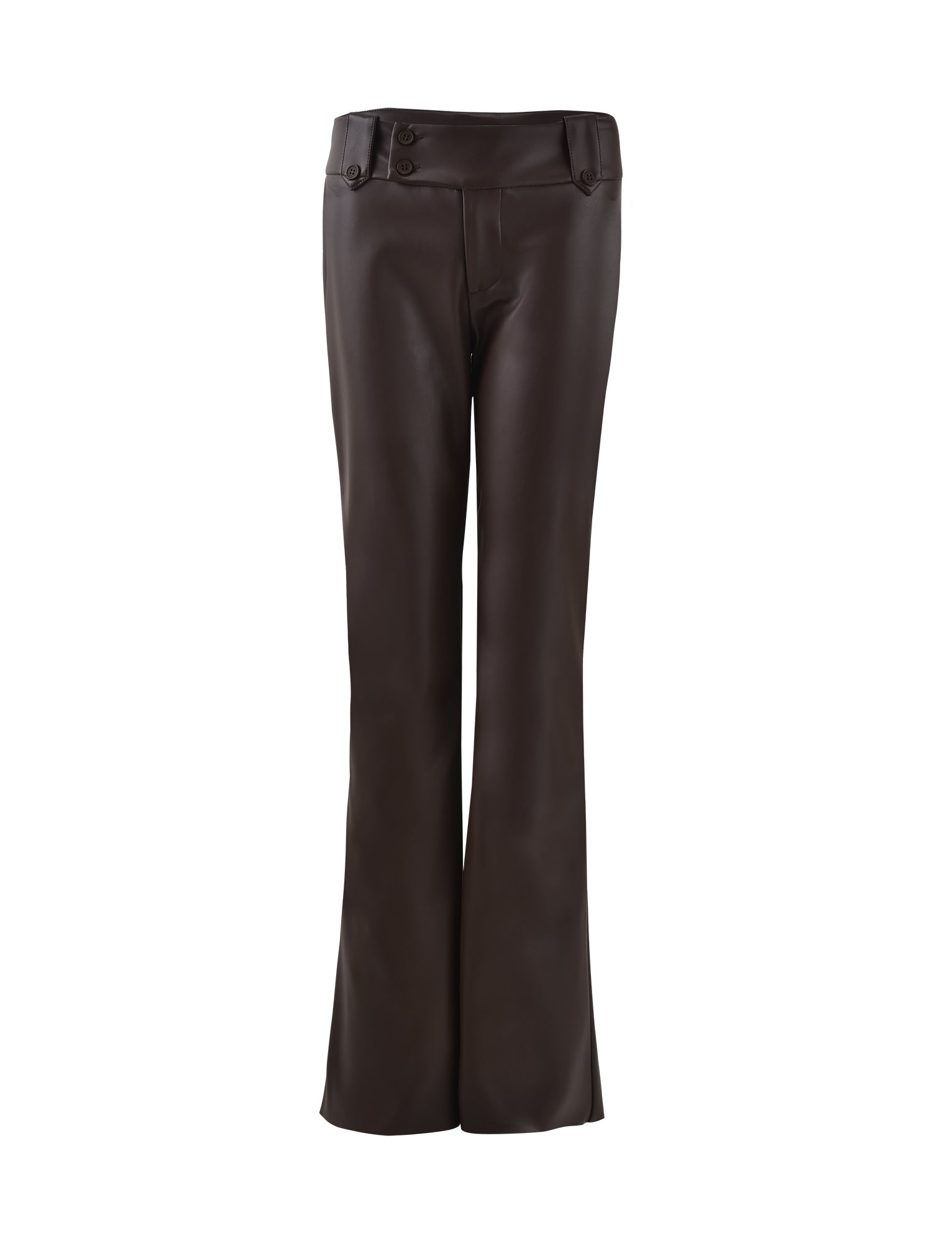 KITTIE PU PANT - BROWN : MOCHA – Tiger Mist North America