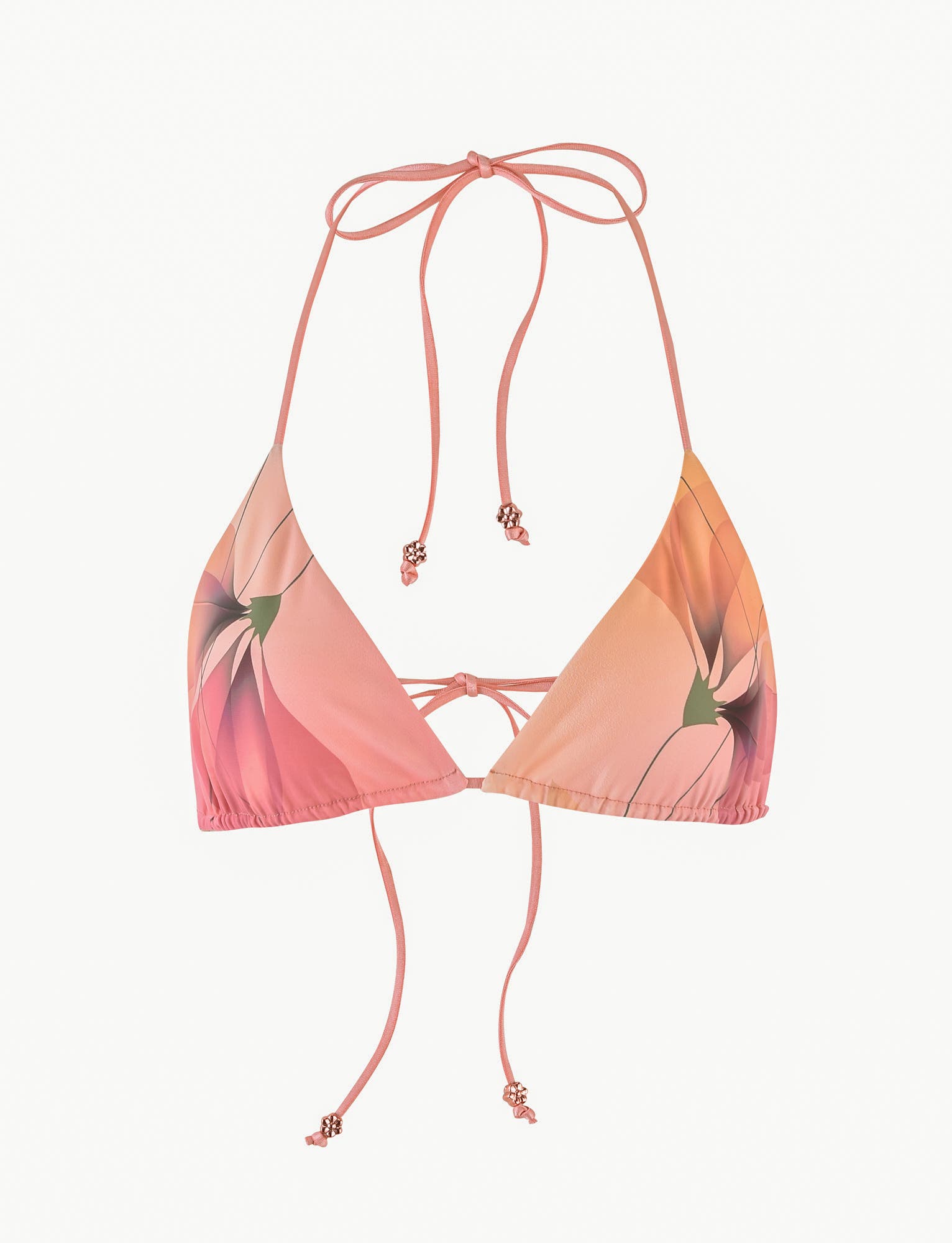 AVE BIKINI TOP - MULTI : MACRO FLORAL : GRADIENT FLORAL