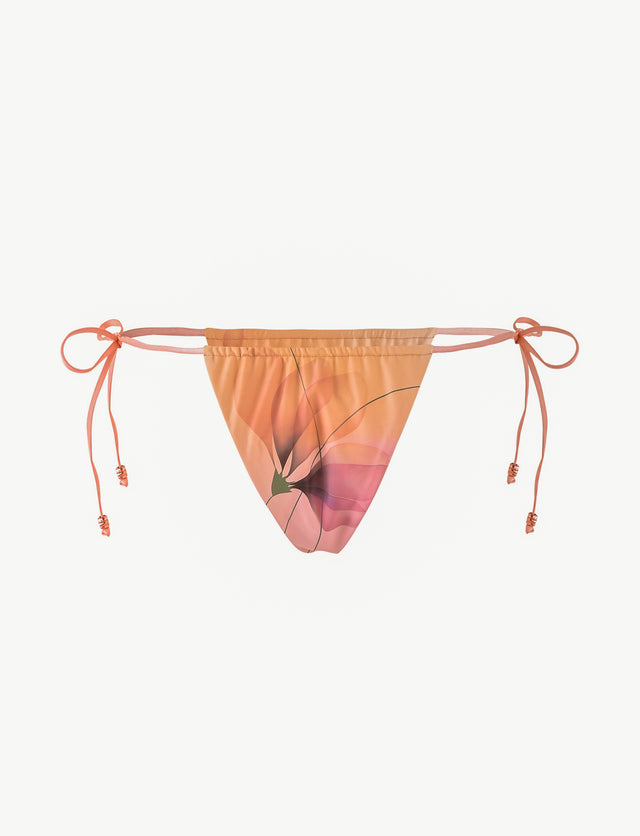 AVE BIKINI BOTTOM - MULTI : MACRO FLORAL : GRADIENT FLORAL