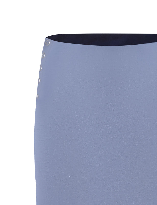 ATHERTON SKIRT - BLUE REVERSIBLE