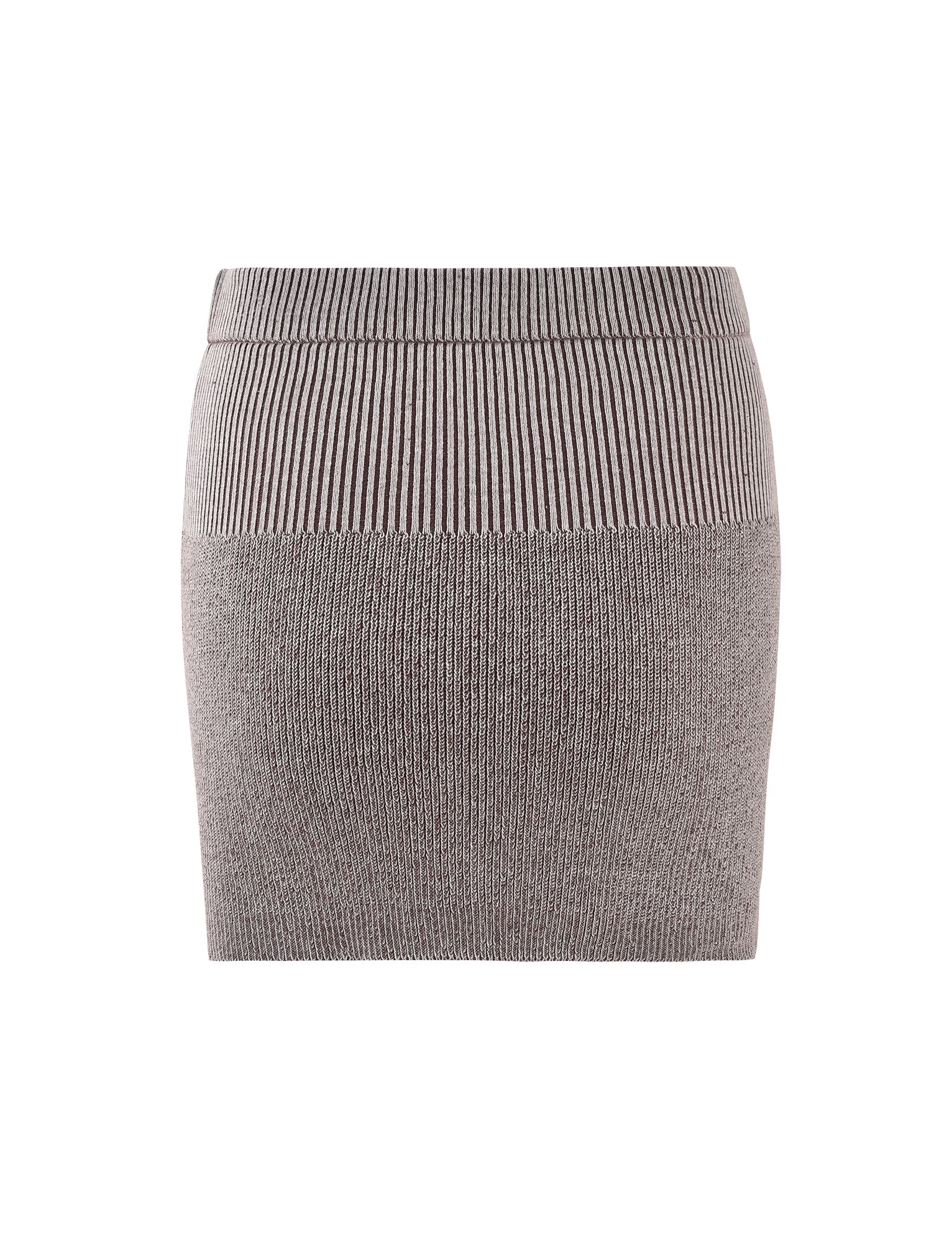 DINA MINI SKIRT - NEUTRAL : LATTE