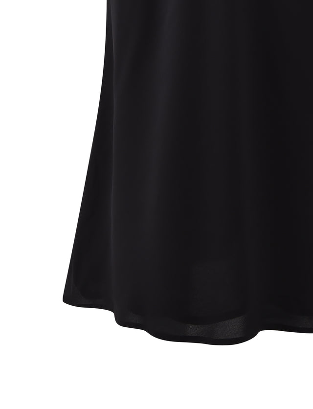 MOIRA SKIRT - BLACK