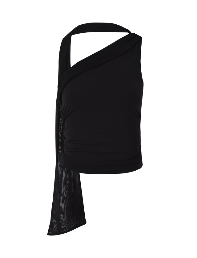 ALLIRA TOP - BLACK