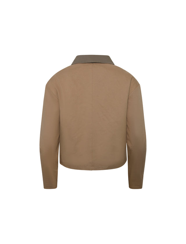 ELIO JACKET - BEIGE : TAN