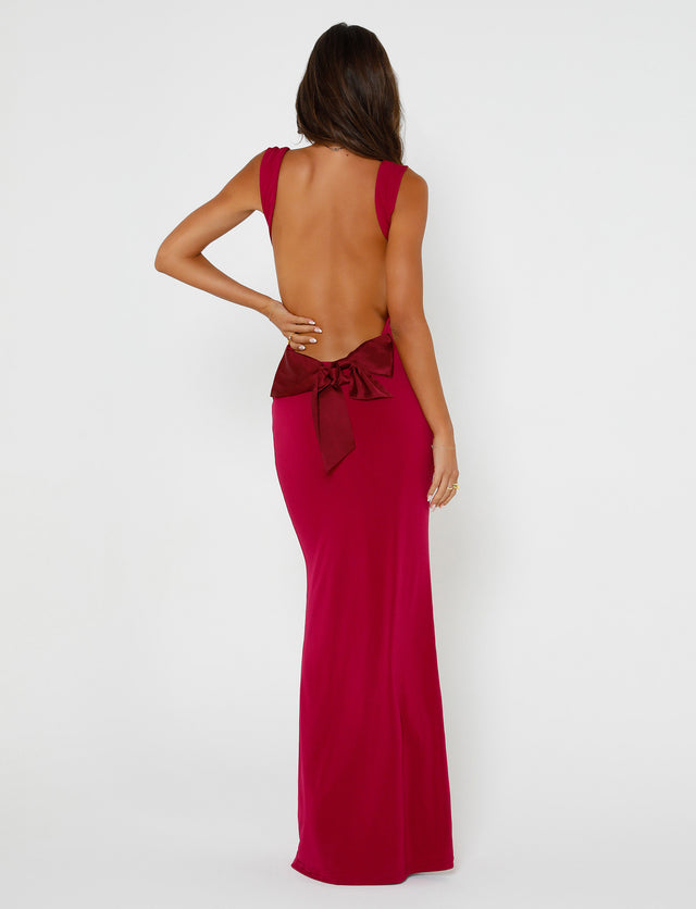 ZITA DRESS - RED : SALSA : DEEP RED