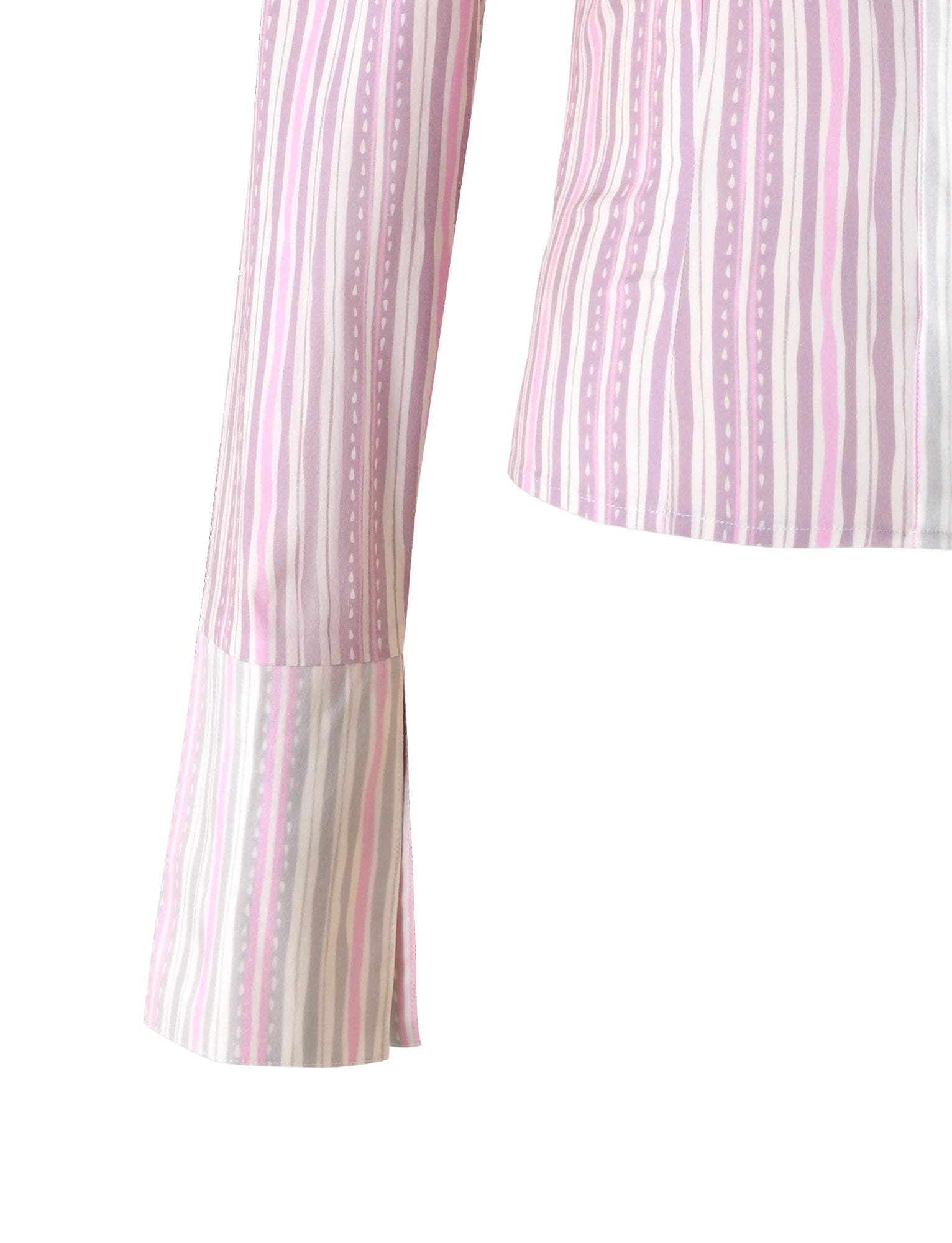 DARCEE SHIRT - PINK : PINK PINSTRIPE