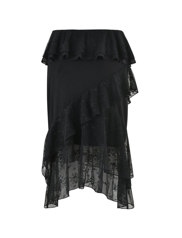 INAYAH SKIRT - BLACK