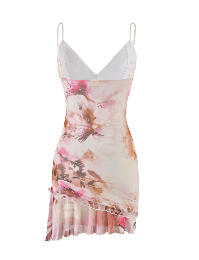 CARLY DRESS - MULTI : FLORAL