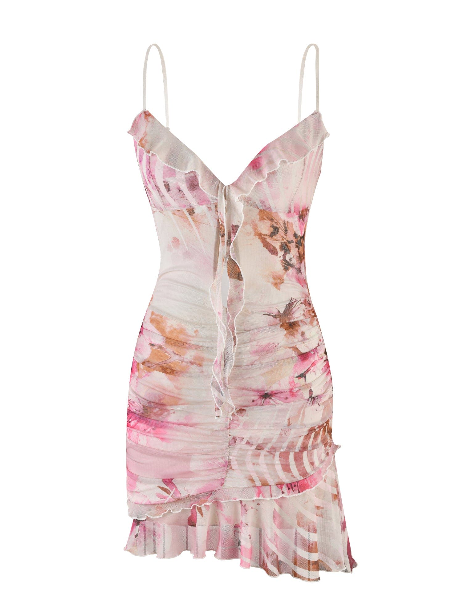 CARLY DRESS - MULTI : FLORAL