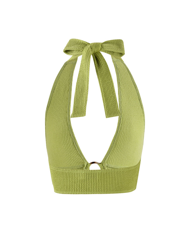 NEERA TOP - GREEN : LIME GREEN