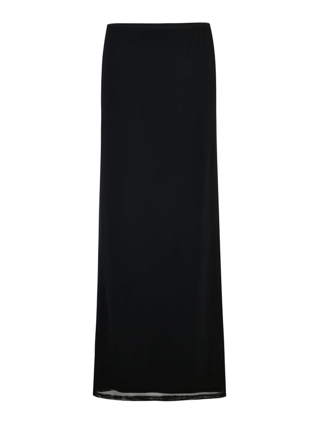 DEANNA MAXI SKIRT - BLACK