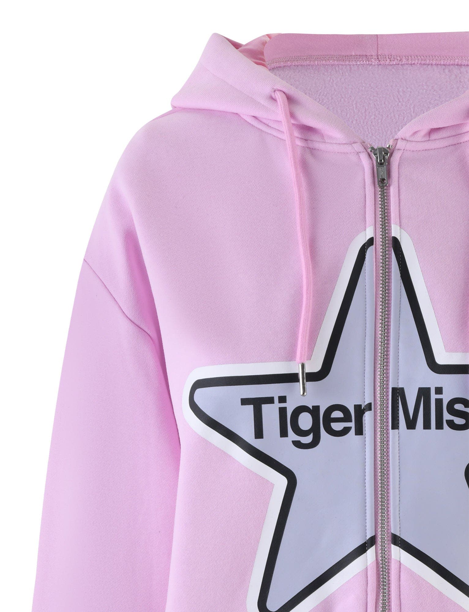 LUMEN ZIP FRONT HOODIE - PINK