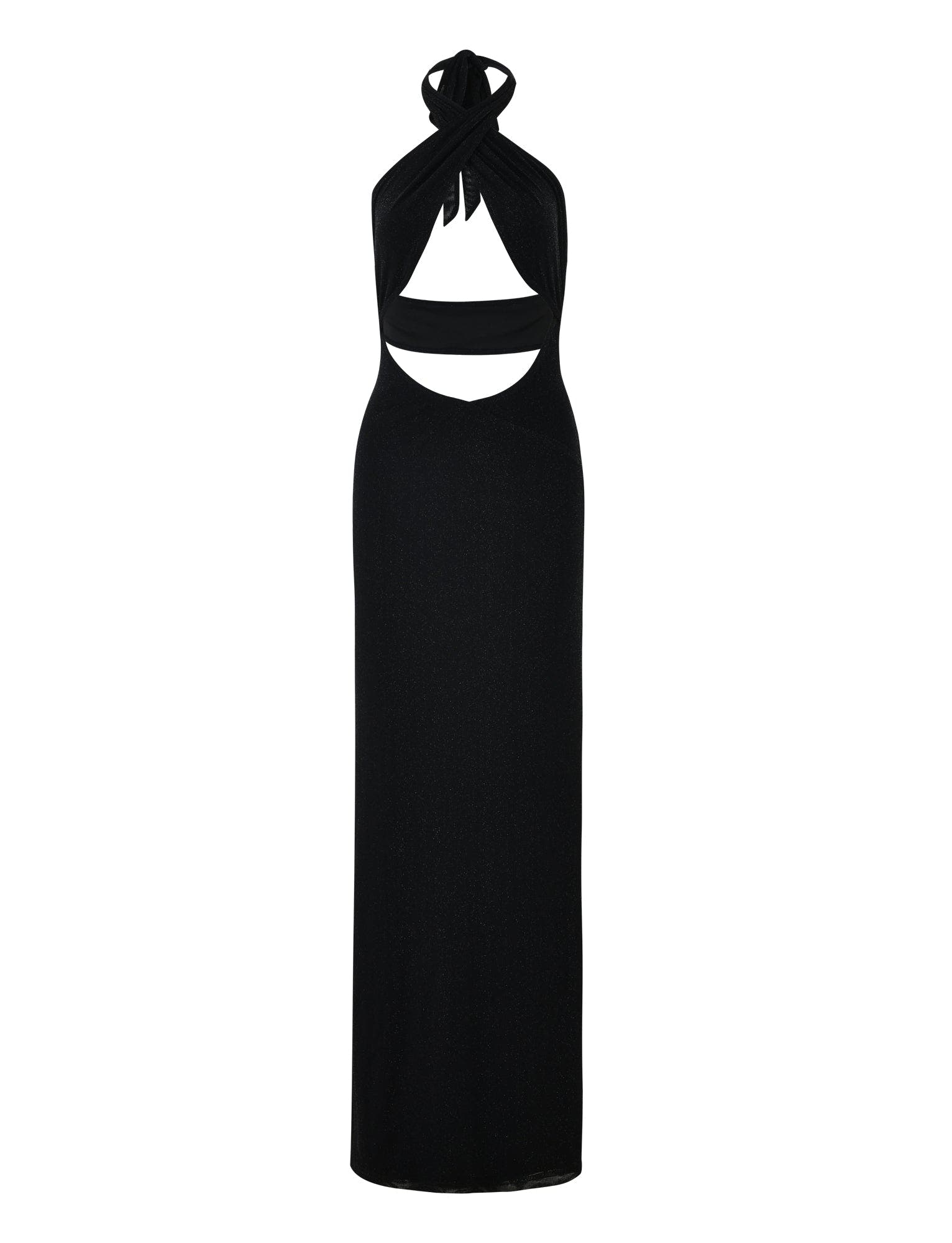 TIANAH MAXI DRESS - BLACK