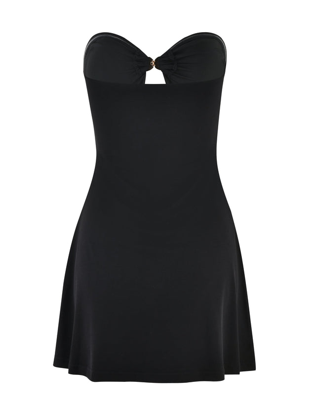 CECILY MINI DRESS - BLACK