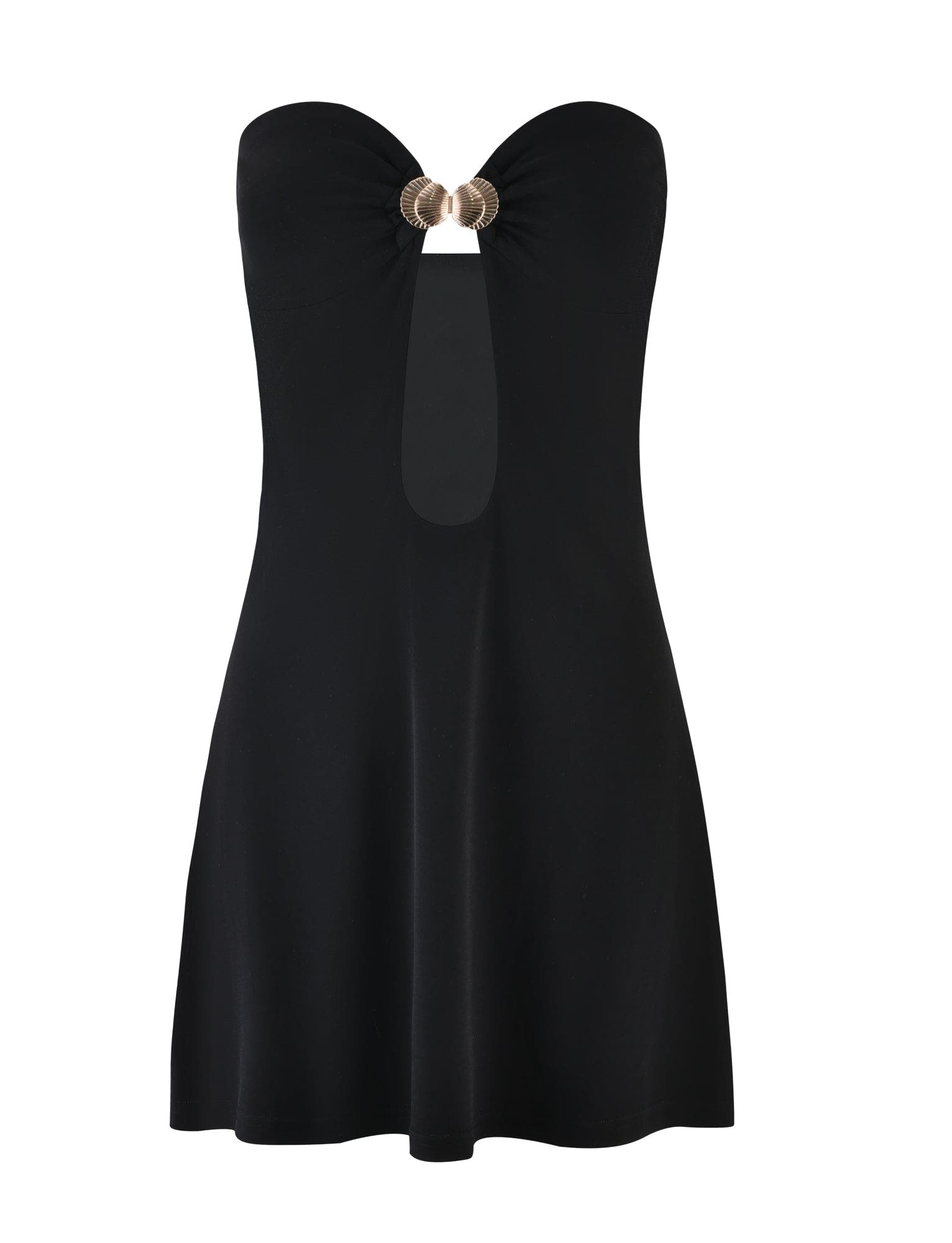 CECILY MINI DRESS - BLACK