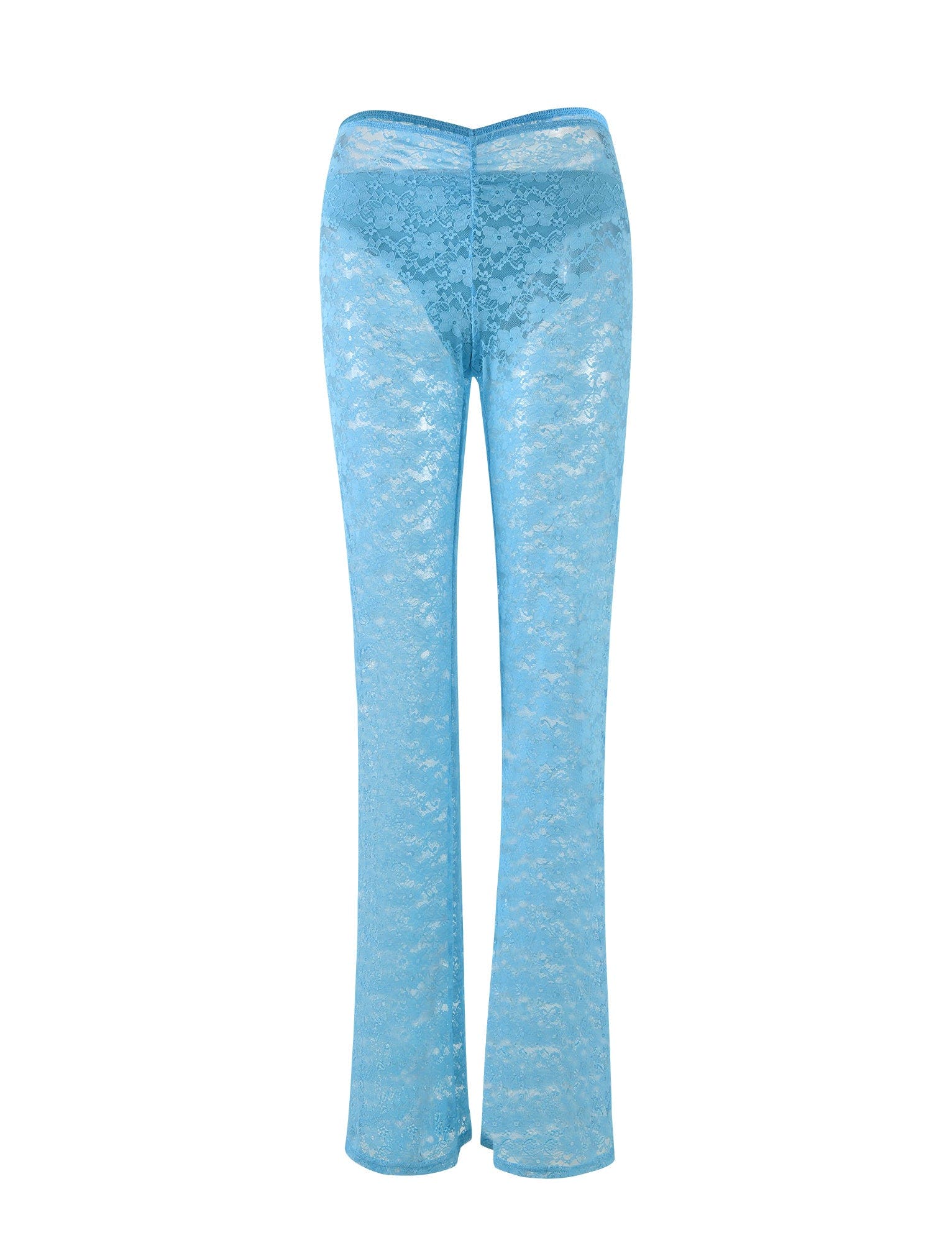 TOBIAS PANT - BLUE : ICE BLUE : BRIGHT BLUE LACE