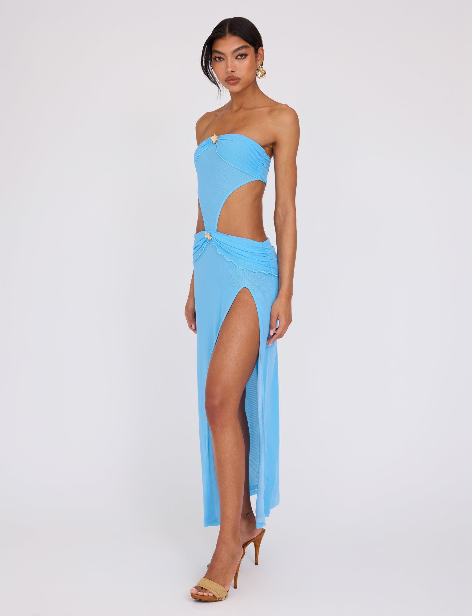 KYNLEE DRESS - BLUE : SKY BLUE