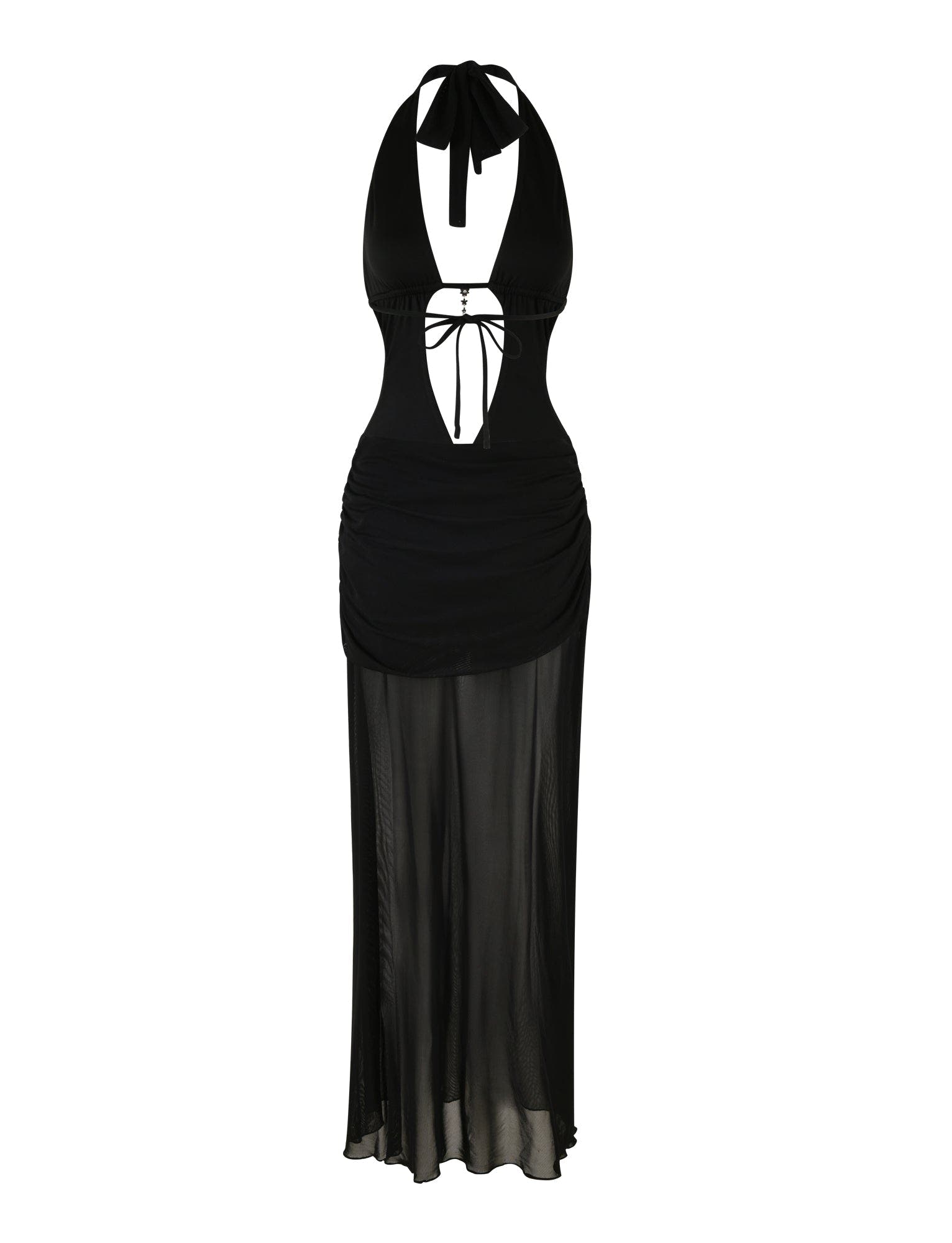 ESHA MAXI DRESS - BLACK