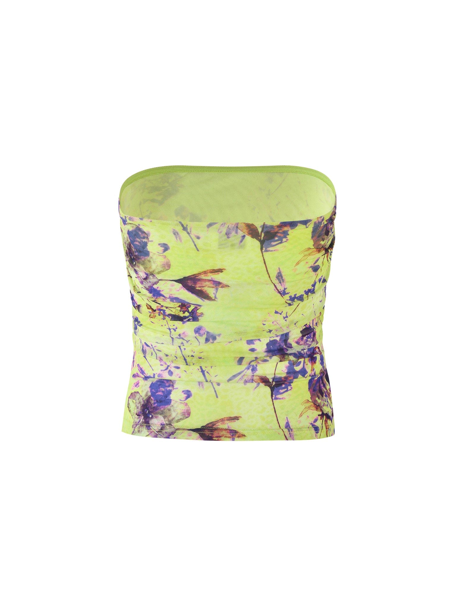 KELLAN TOP - GREEN : BY POPPY FLORAL