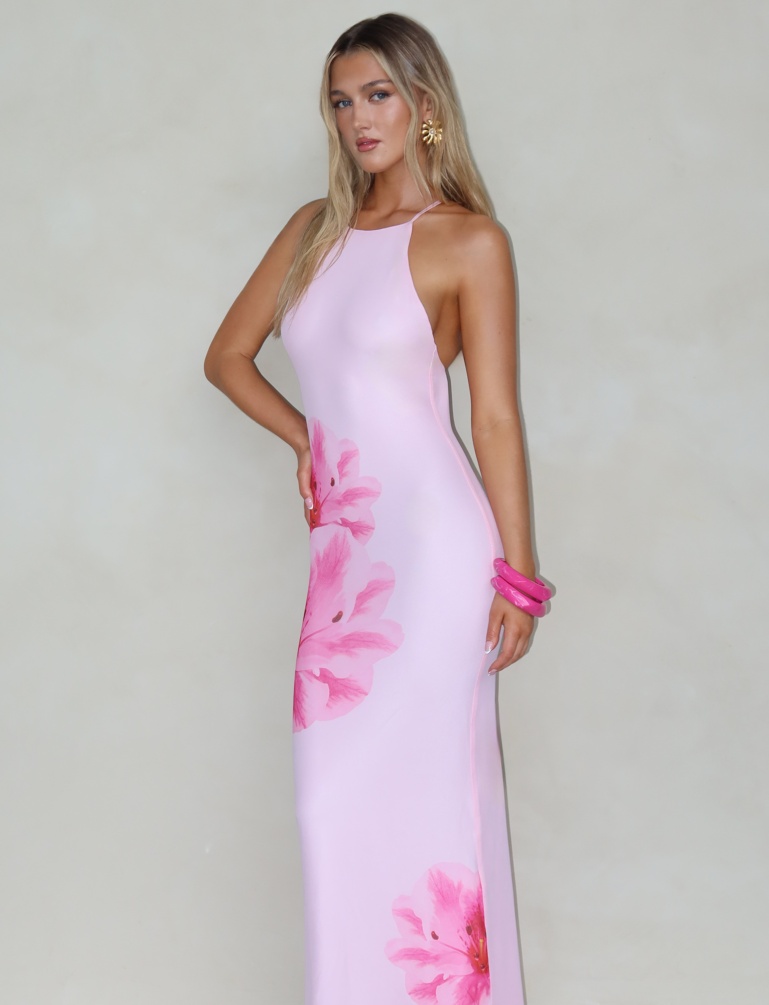 KARTER DRESS - PINK : BABY PINK