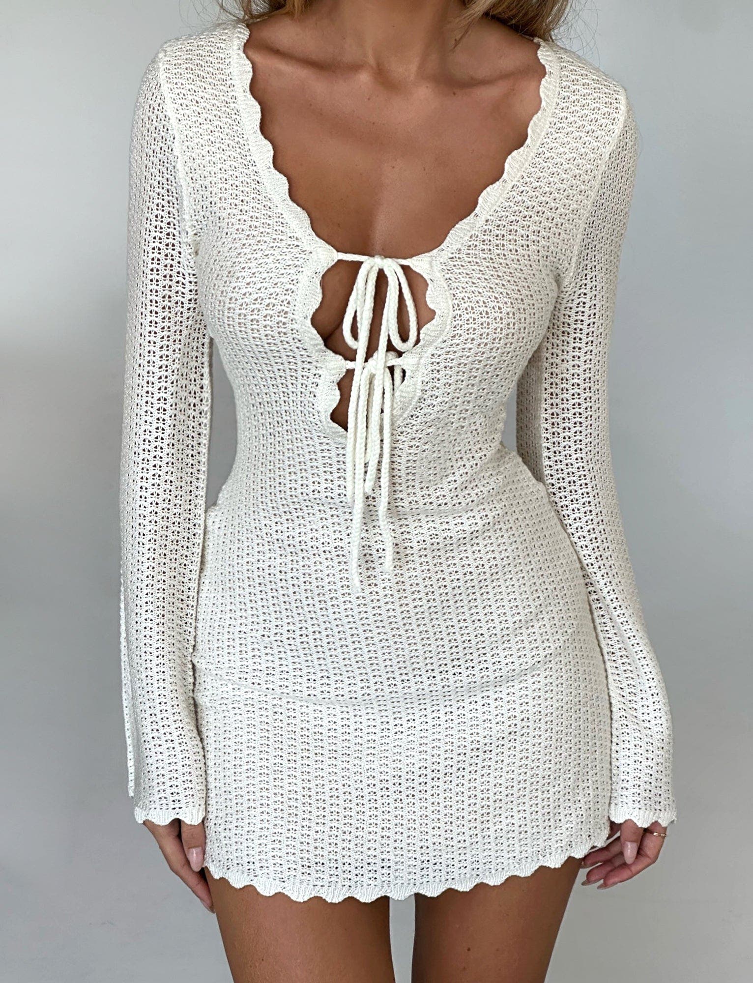 TEREZA DRESS - WHITE