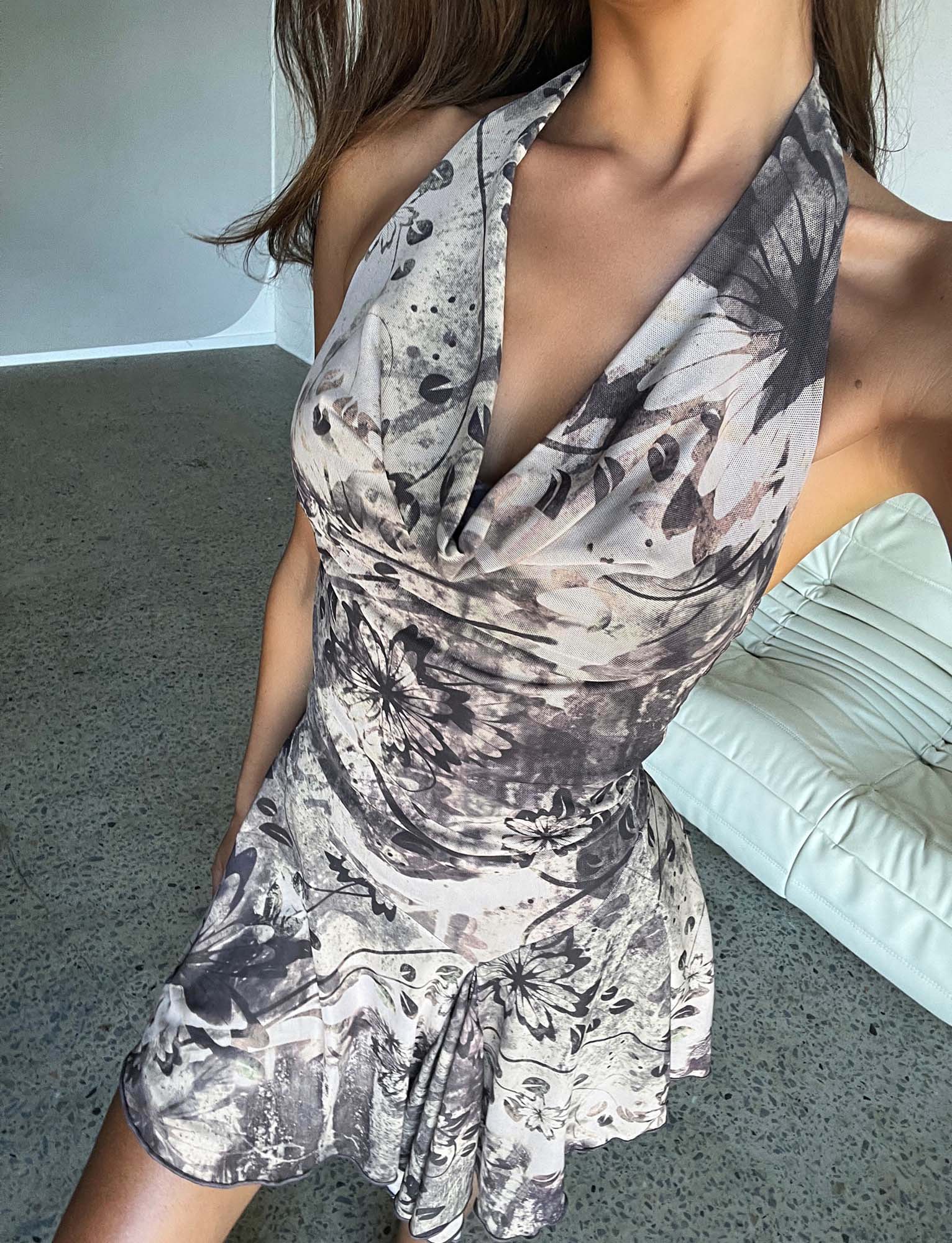 Megan Rouched Maxi Dress: Cheeta Print by Adina LV – The Mimi Boutique