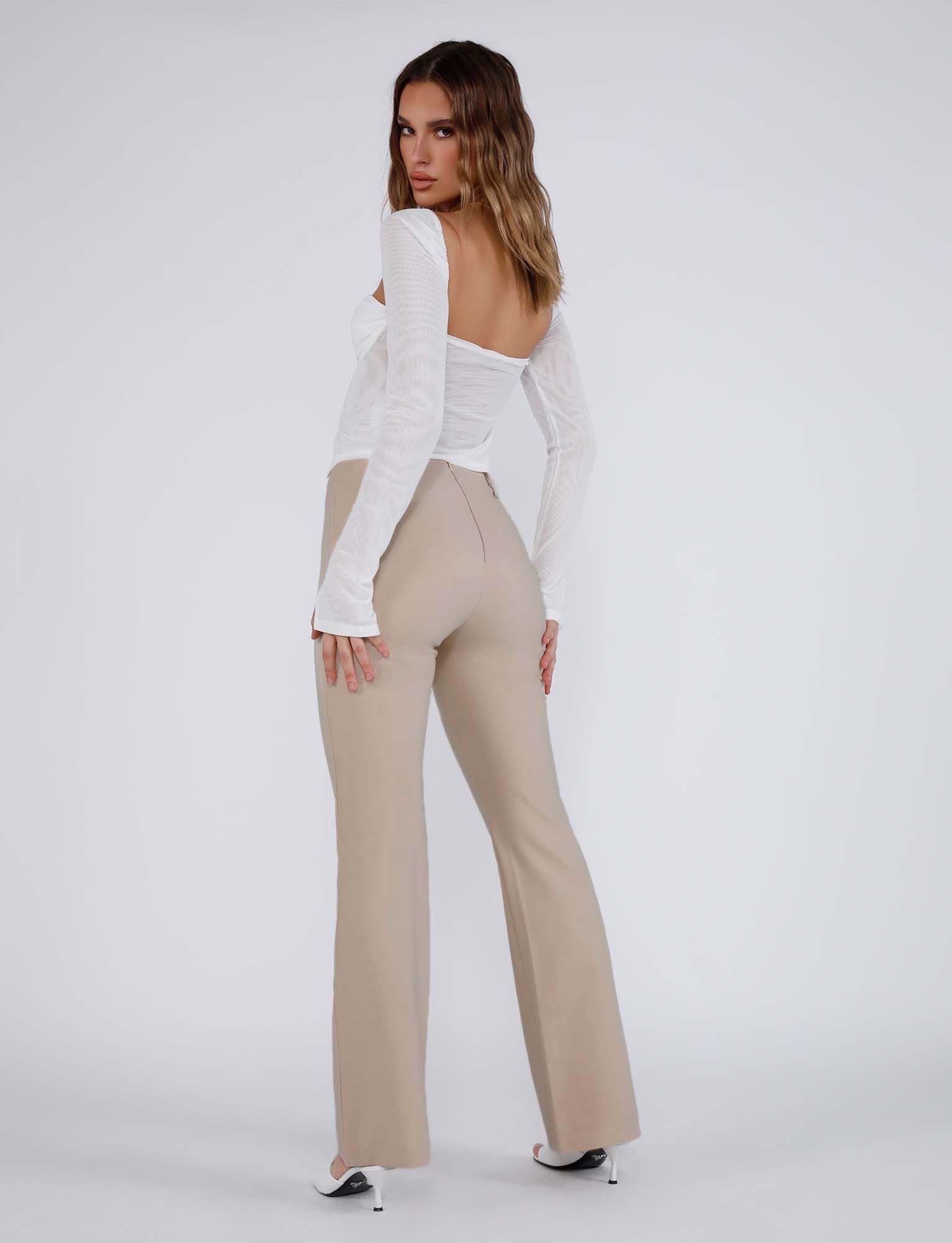 TEDDIE PANT - BEIGE : BEIGE – Tiger Mist North America