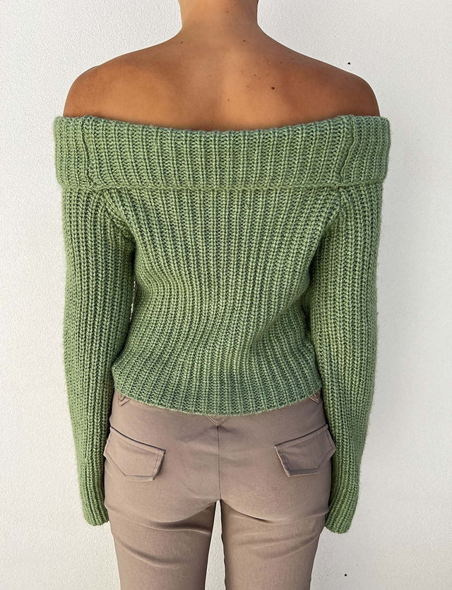 ASHLYN JUMPER - GREEN