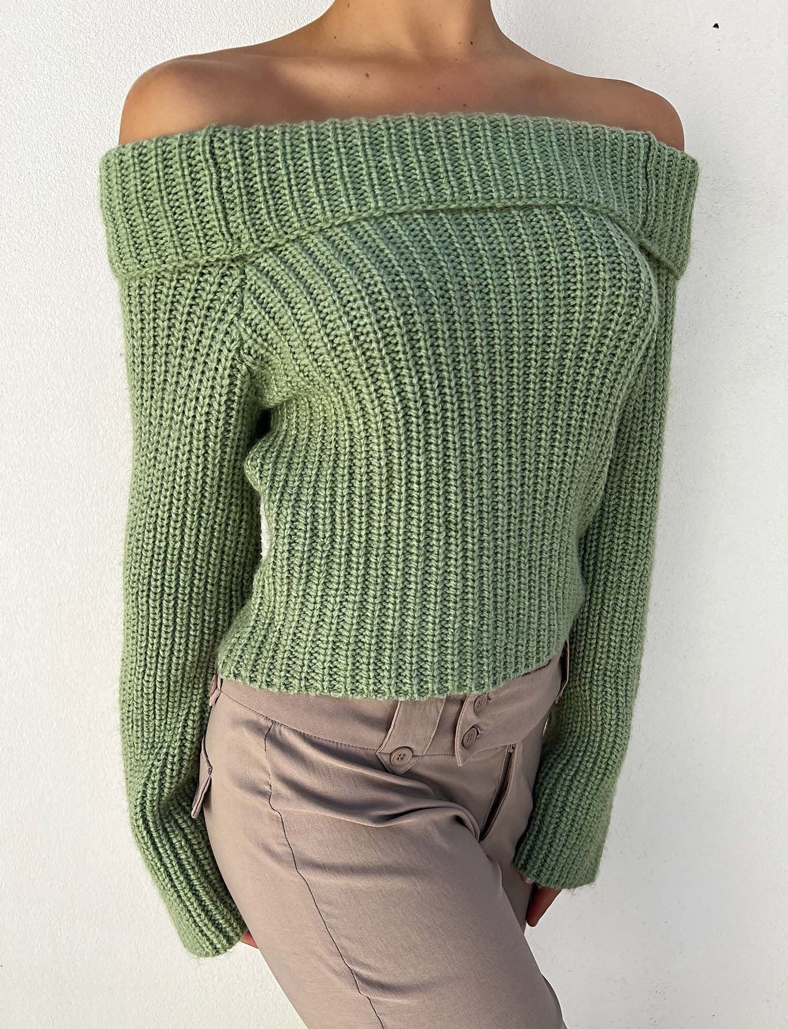 ASHLYN JUMPER - GREEN