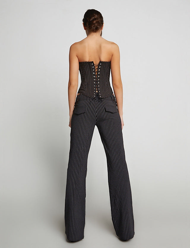 KITTIE PANT - PINSTRIPE