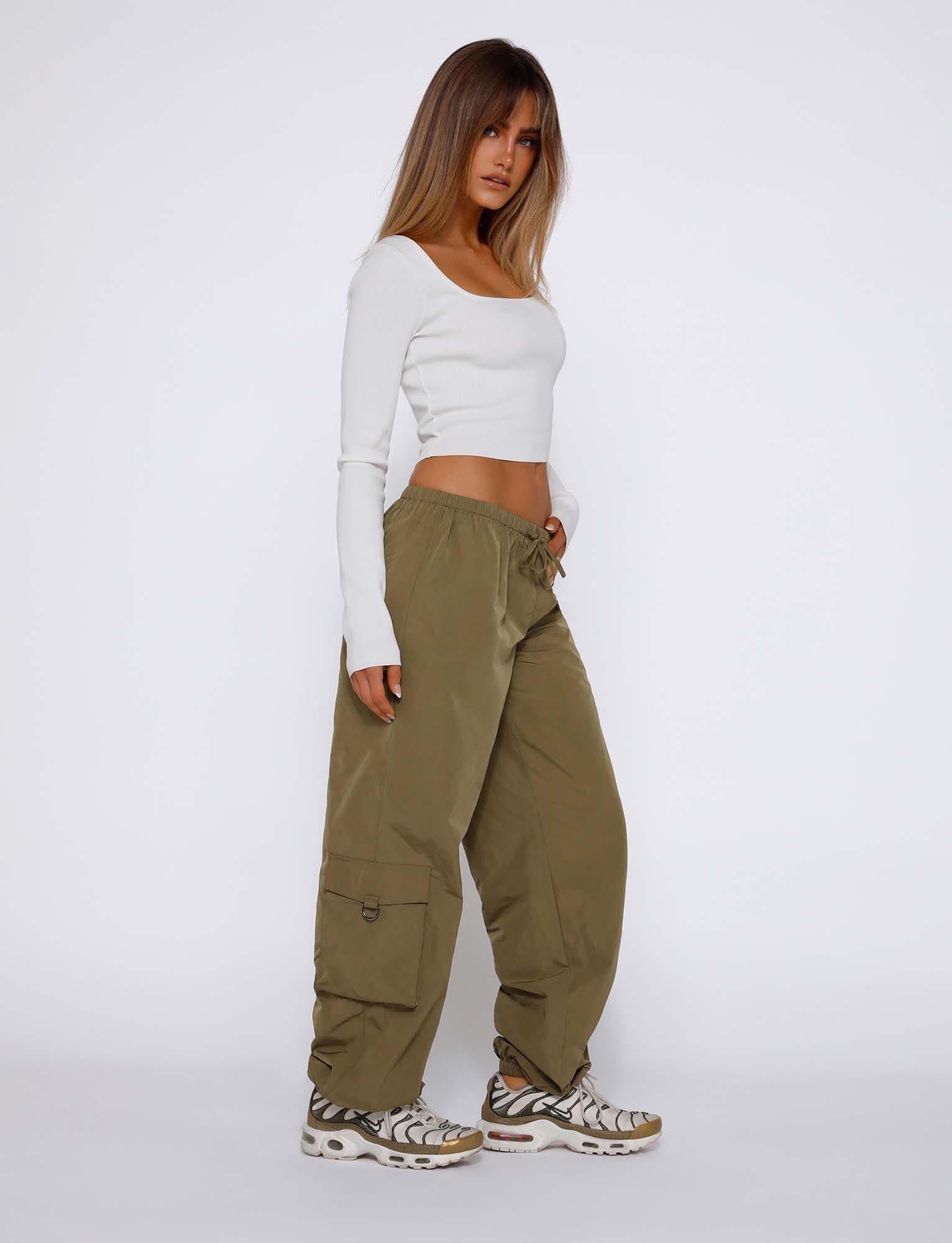 TRINITY PANT - GREEN : KHAKI GREEN