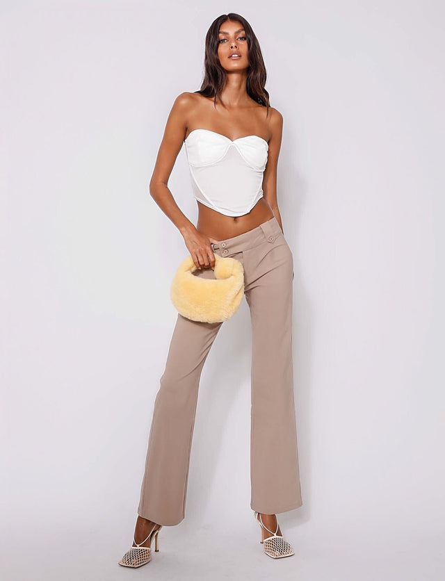 KITTIE PANT - TAUPE