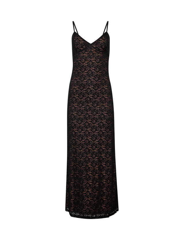 JULIANNA LACE DRESS - BLACK : LACE