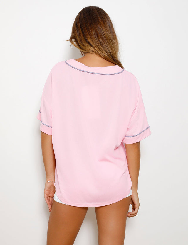 ZEA TOP - PINK : BABY PINK