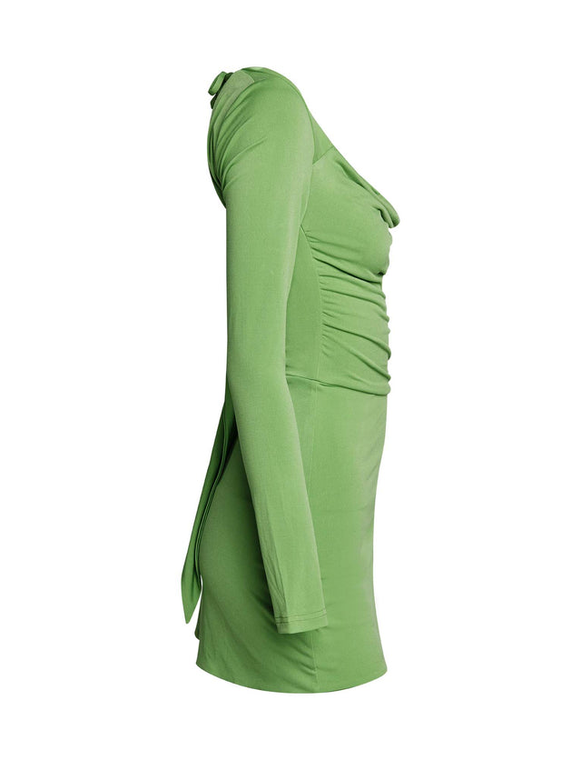 JOSLIN LONG SLEEVE DRESS - GREEN