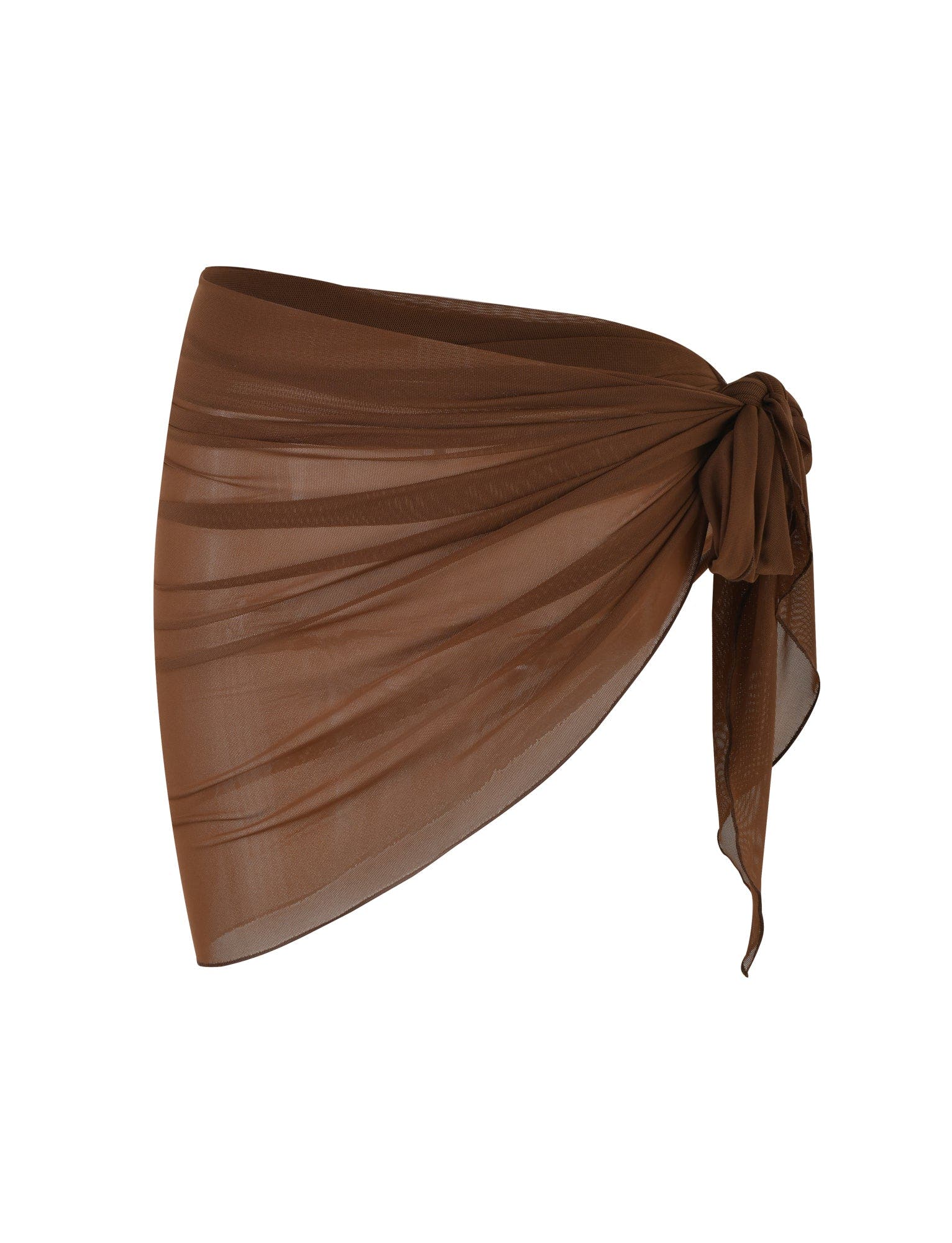 PEACHY SARONG - BROWN : CHOCOLATE