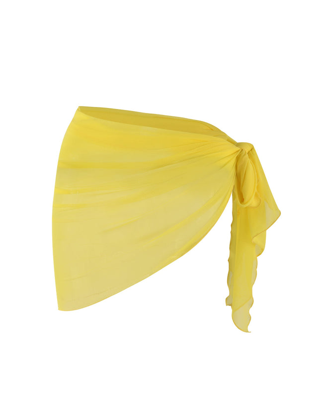 PEACHY SARONG - YELLOW : NEON YELLOW