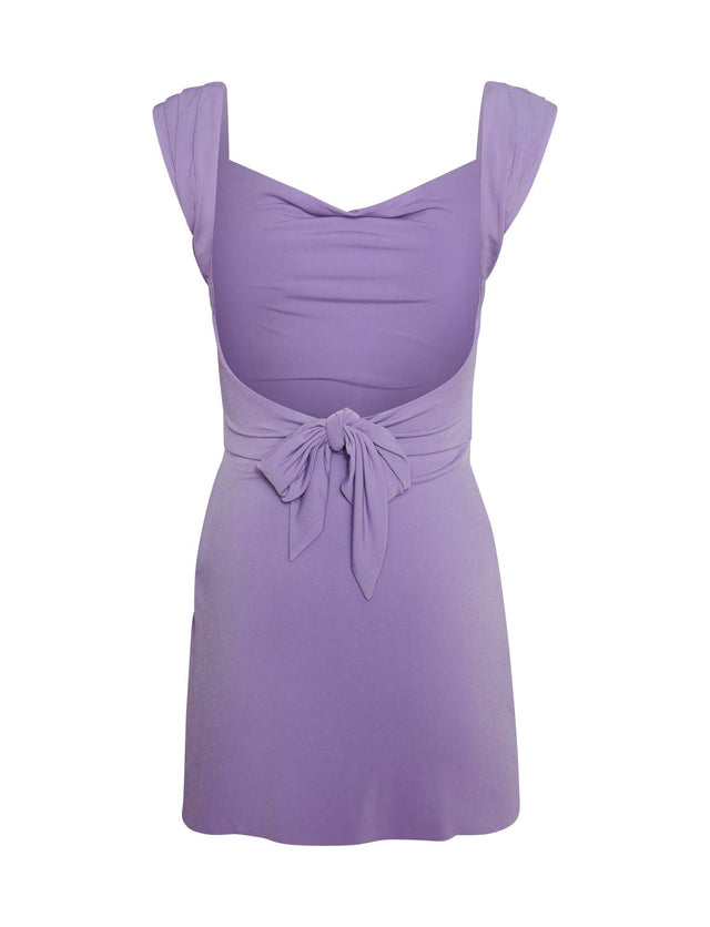 JOSLIN DRESS - PURPLE : LILAC – Tiger Mist North America