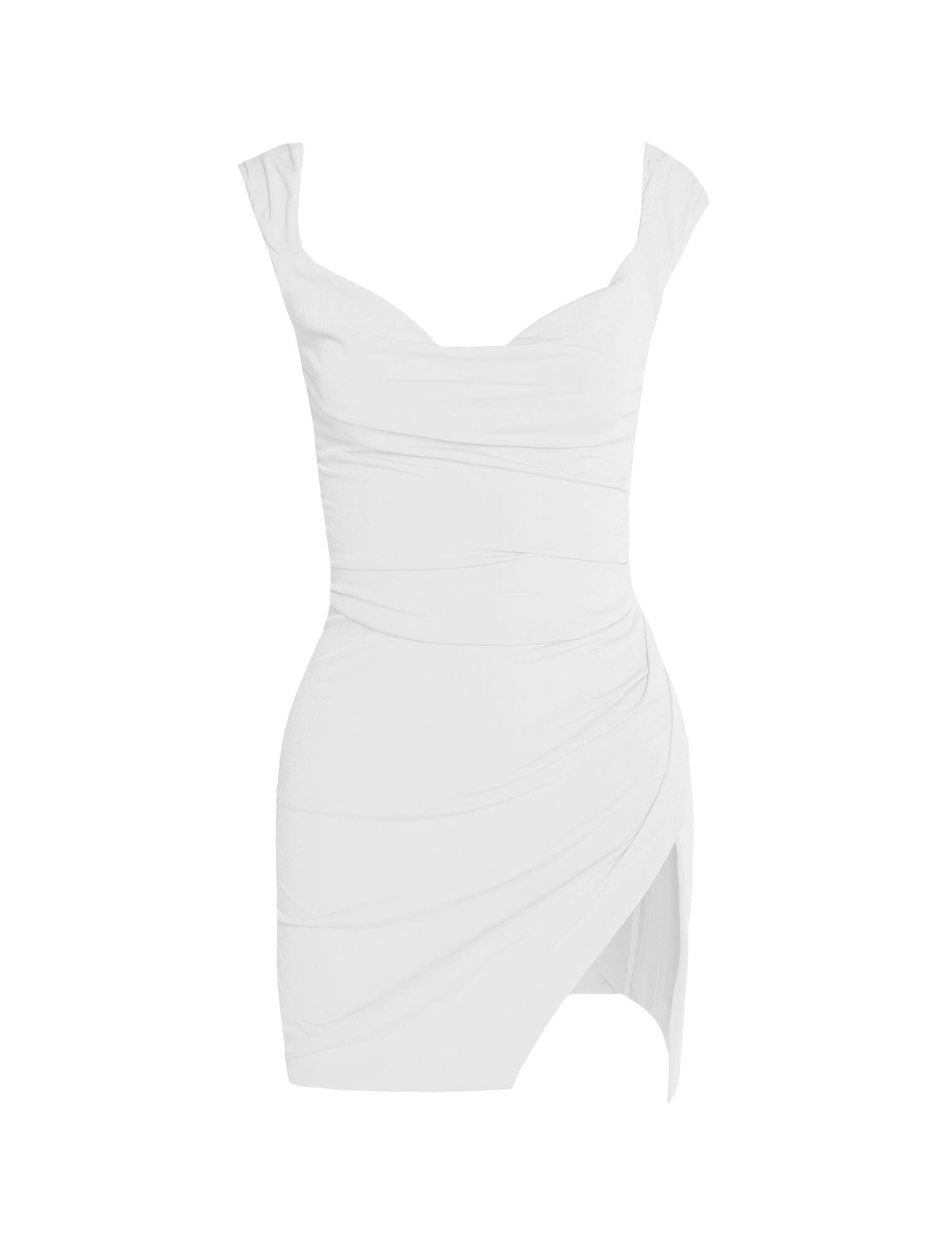 JOSLIN DRESS - WHITE