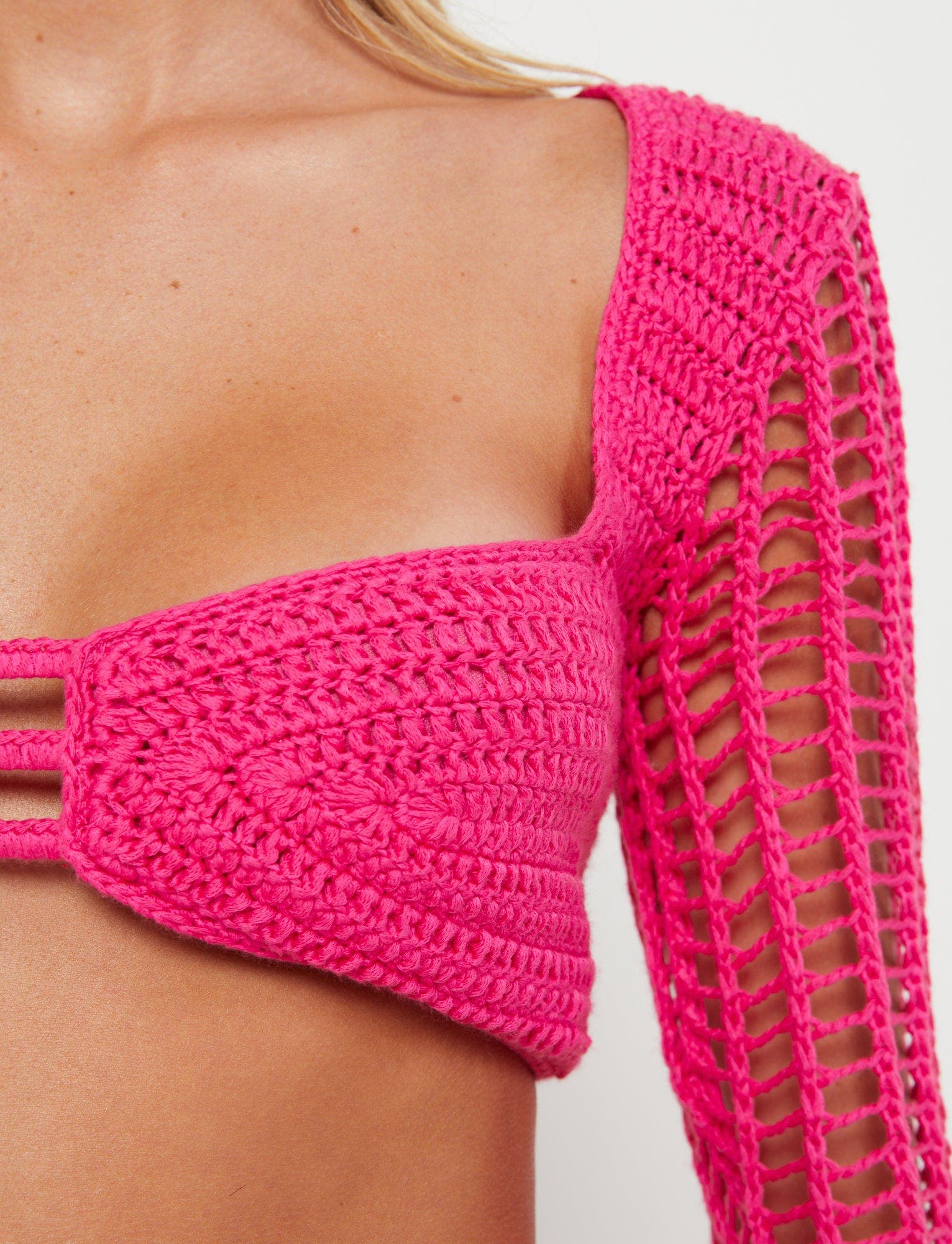 MACAULEY TOP - PINK : HOT PINK