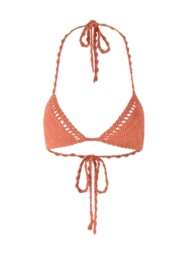 CORA BIKINI TOP - ORANGE