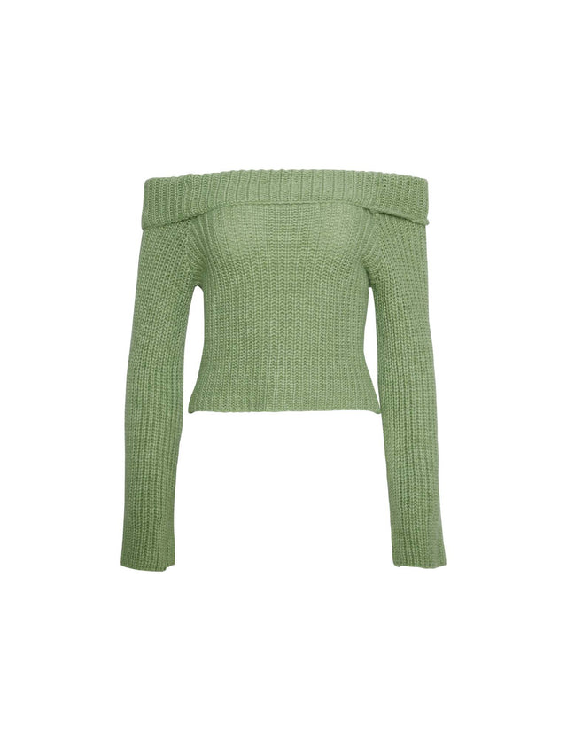 ASHLYN JUMPER - GREEN