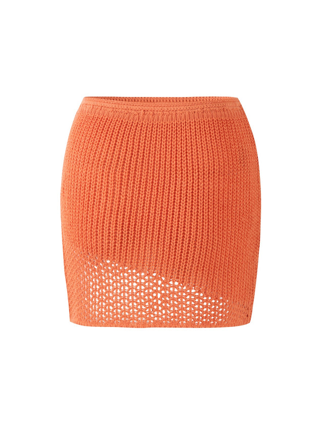 MACAULEY MINI SKIRT - ORANGE