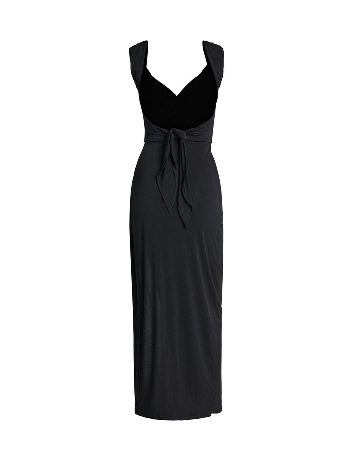 JOSLIN MAXI DRESS - BLACK – Tiger Mist