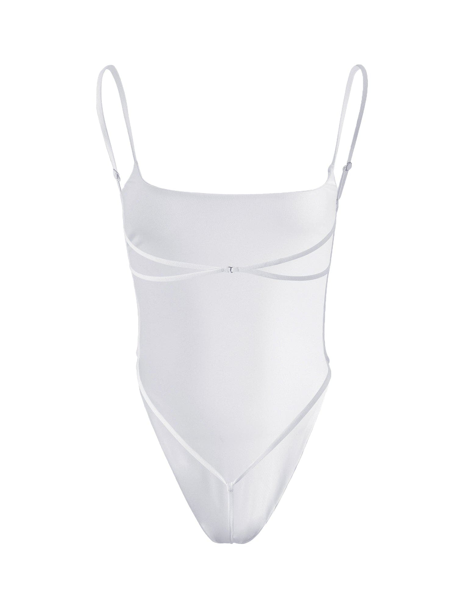 MINERVA BODYSUIT - WHITE